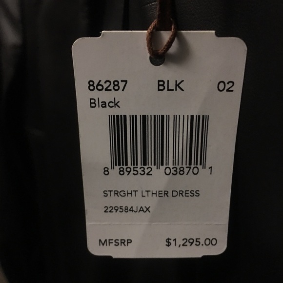 Coach Leather Dress - Picture 3 of 3